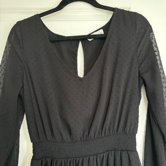 Black Hollister Long Dress - Picture 2 of 5